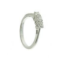 Anello Davite & Delucchi Donna in Oro bianco Diamante 0.33 Ct AA 028504 33S - AA 028504 33S